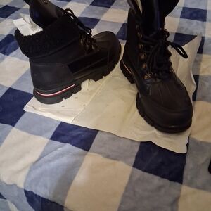 Tommy Hilfiger Black Men's Boots